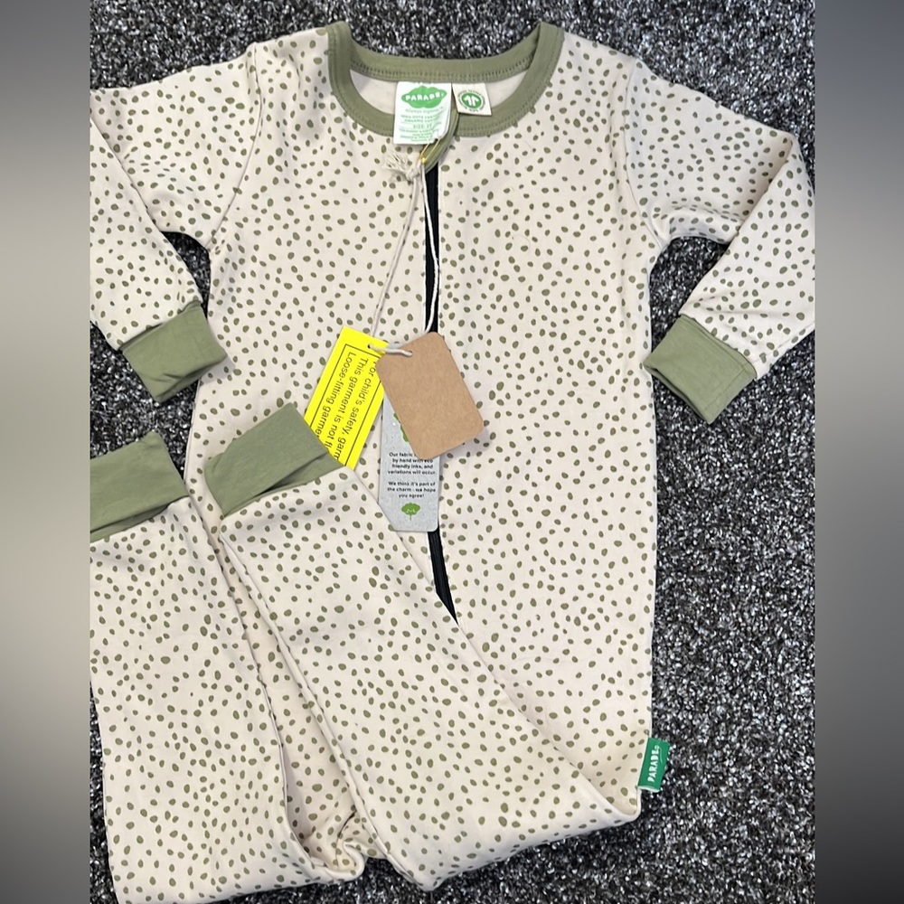 Parade Organics Long sleeve romper 2T